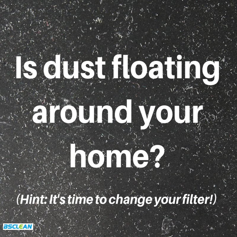 هل الغبار يطفو حول منزلك?
